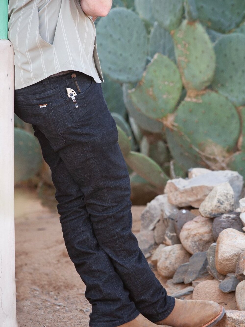 Off The Grid Surplus Hideout Denim Boot Cut - Black